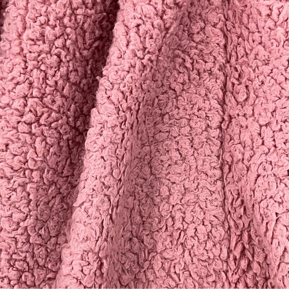 Lola and the Boys 8 Bright Smiley Patch Fuzzy 0135 pants pink girl Sherpa - Picture 9 of 13